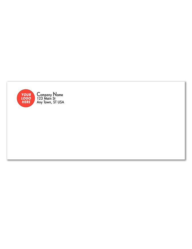  9 custom printed envelopes no window