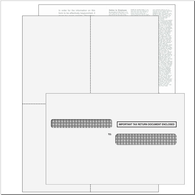 The Self-seal eFile 4-up W2 TaxPack contains Blank 4-up format forms ...